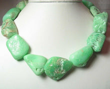 Load image into Gallery viewer, 850cts Designer Natural Chrysoprase Nugget Bead Strand 108491AB - PremiumBead Primary Image 1