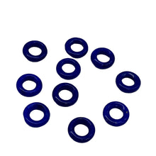 Load image into Gallery viewer, Lapis Lazuli Domut Beads | 8x2mm | Blue | 10 Beads Parcel |