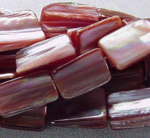 Load image into Gallery viewer, 2 Beads of Natural Dark Pink Mussel Shell Beads 4324 - PremiumBead Alternate Image 2