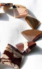 Load image into Gallery viewer, Wild Exotic Zebra Jasper Twist Focal Bead Strand 108905 - PremiumBead Alternate Image 2