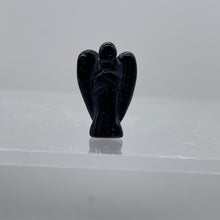 Load image into Gallery viewer, Guardian Angel Blue Angel | 21x14x9mm | Goldstone | 1 Figurine |