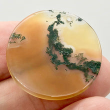 Load image into Gallery viewer, Orange Limbcast Pendant Bead - Harvest Moon | 28x2mm | Orange | Round | 1 Bead | - PremiumBead Alternate Image 2