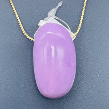 Load image into Gallery viewer, Phosphosiderite Free Form Pendant Bead | 37x21x15 mm | Lavender | 1 Pendant |