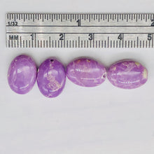 Load image into Gallery viewer, Phosphosiderite Parcel Oval | 4 Beads | 14x10 mm | Lavender |