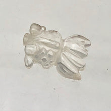 Load image into Gallery viewer, Swimmin' 2 Carved Animal Quartz Goldfish Beads | 20x14x8mm | Clear