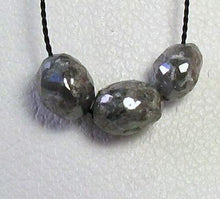 Load image into Gallery viewer, 1 Natural Platinum Silver Diamond .52cts Bead 9314Z - PremiumBead Alternate Image 2