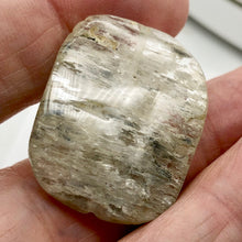 Load image into Gallery viewer, Hiddenite Kunzite Clear, Green, Rectangular Pendant Bead | 30x24x8mm | 1 Bead |