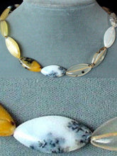 Load image into Gallery viewer, 2 Dendritic Pale Golden Peruvian Opal Beads 003421 - PremiumBead Alternate Image 3