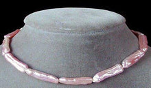 Load image into Gallery viewer, Natural Peach Stick FW Pearl Strand 104814 - PremiumBead Alternate Image 2