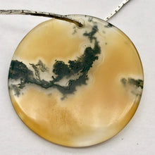 Load image into Gallery viewer, Orange Limbcast Pendant Bead - Harvest Moon | 28x2mm | Orange | Round | 1 Bead | - PremiumBead Primary Image 1