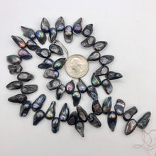 Load image into Gallery viewer, Hot Flaming Comet! Peacock Pearl Blister Strand - PremiumBead Primary Image 1