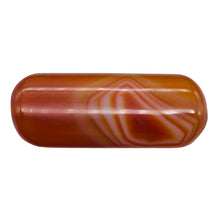 Load image into Gallery viewer, 1 Bead of Red Orange Sardonyx 41x16mm Pendant Bead 9589A