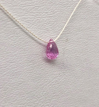 Load image into Gallery viewer, 1 AAA Natural Brilliant Pink Sapphire .6cts Briolette Bead 5899D - PremiumBead Alternate Image 4