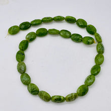 Load image into Gallery viewer, Intense Faceted Moss Jade Focal 14x10x6mm Bead Strand 102482