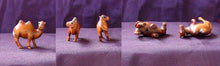 Load image into Gallery viewer, Spittin' Carved & Signed Boxwood Camel Ojime/Netsuke Bead | 31x21x15mm | Brown - PremiumBead Alternate Image 4