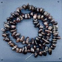 Load image into Gallery viewer, Moonstone nugget Bead Strand | 8 to 12 mm | Purple/Black | 90 to 100 Beads |