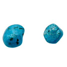 Load image into Gallery viewer, Stunning Natural Turquoise Focal Beads | 17x14x9 -14x12x8mm | 2 Beads |