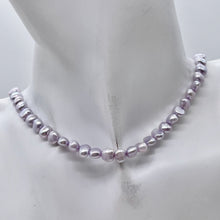 Load image into Gallery viewer, Fairy Winkle Lavender Fresh Water Pearl Strand 102951