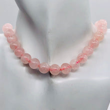 Load image into Gallery viewer, Rose Quartz 8" Strand Round | 10 mm | Pink | 20 Bead