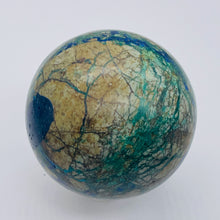Load image into Gallery viewer, Azurite Malachite Chrysoprase Scry Crystal Sphere | 60mm | Green/Blue/Brown | 1