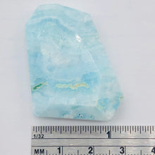 Load image into Gallery viewer, 96cts Druzy Natural Hemimorphite Pendant Bead | Blue | 36x28x10mm | 1 Bead |