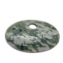 Load image into Gallery viewer, Harmony Stone Oval Centerpiece Bead - Gentle Seas | 63x45x8mm | 1 Bead |