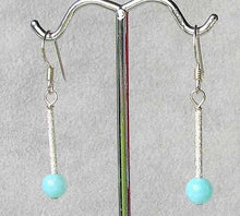 Load image into Gallery viewer, Seafoam Peruvian Opal & Sterling Silver Earrings 6134 - PremiumBead Primary Image 1