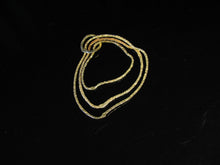 Load image into Gallery viewer, Hammered 22K Vermeil Loop Earring Component Piece 10287 - PremiumBead Alternate Image 6