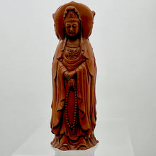 Load image into Gallery viewer, Three Faces of Beautiful Carved & Signed Quan Yin Boxwood Statue - PremiumBead Alternate Image 8