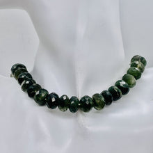 Load image into Gallery viewer, Rutilated Quartz 83 grams Faceted Graduated Roundels | 12x8mm | Green/Clear |