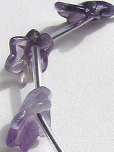 Load image into Gallery viewer, 1 Natural Amethyst Lily Masterfully Hand Carved Flower 9608 - PremiumBead Primary Image 1