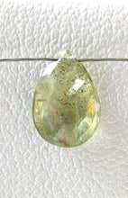 Load image into Gallery viewer, 1 Bead Natural Non Heat-Treated Spring Green Sapphire Briolette 6780 - PremiumBead Alternate Image 2