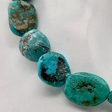 Load image into Gallery viewer, 305cts Natural USA Turquoise Pebble Beads Strand 106696G - PremiumBead Alternate Image 3