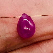 Load image into Gallery viewer, Ruby Flat Smooth Briolette Briolette | 8.75x6x3-8x5x3mm | Pink | 1 Bead