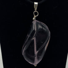 Load image into Gallery viewer, Custom Focal Lavender Fluorite & Sterling Silver Pendant | 2" Long | 510869S - PremiumBead Alternate Image 3