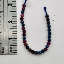 Load image into Gallery viewer, Sapphire Faceted Parcel Round | 2 mm | Blue/Red/Pink | 30 Beads |