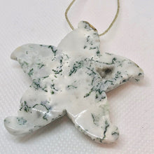 Load image into Gallery viewer, Tree Agate Carved Starfish Pendant Bead - PremiumBead Alternate Image 3