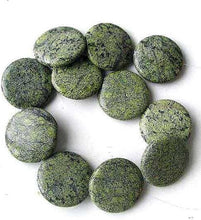 Load image into Gallery viewer, Reptile Russian Jasper Coin Pendant Bead Strand 108428 - PremiumBead Primary Image 1