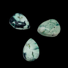 Load image into Gallery viewer, Icy Mojito Green Turquoise Teardrop Bead Strand 107417