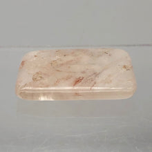 Load image into Gallery viewer, Quartz Orange Rectangular Pendant Bead | 40x30x6mm |