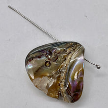 Load image into Gallery viewer, Abalone Hinge Shell | 1 Pendant Bead |