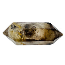 Load image into Gallery viewer, 87ct "Key Hole" Quartz Shaman Crystal Double Terminated | 46x15x15mm | Smoky | 1