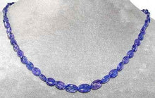 Load image into Gallery viewer, Rare Tanzanite Oval Bead 16.5 inch Strand 48.9cts 108289B - PremiumBead Alternate Image 2