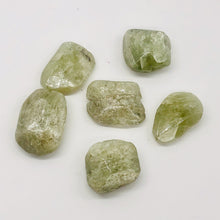 Load image into Gallery viewer, 1 Chatoyant Pale Green Kunzite Faceted Nugget Bead 3363A