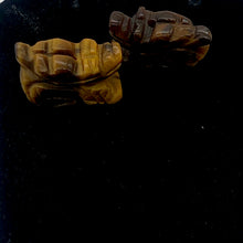 Load image into Gallery viewer, Powerful Tiger's Eye Carved Winged Dragon Figurine | 21x14x9mm | Golden Brown