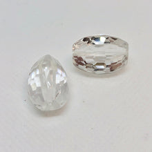 Load image into Gallery viewer, 2 Sparkling Designer Faceted Quartz 18x13mm Beads 009397 - PremiumBead Alternate Image 2