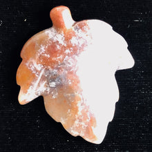 Load image into Gallery viewer, Natural Ocean Jasper Carved Leaf Centerpiece Bead | 46x40x5 mm | 1 Bead |