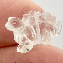 Load image into Gallery viewer, Dinosaur 1 Quartz Stegosaurus Figurine Statue | 21x11x8mm | Clear
