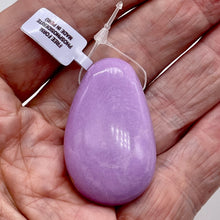 Load image into Gallery viewer, Phosphosiderite Free Form | 41x25x14 mm | Lavender | 1 Pendant Bead |