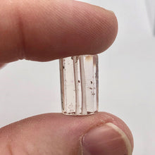 Load image into Gallery viewer, 19cts Morganite Pink Beryl Hexagon Cylinder Bead | 17x10mm | 1 Bead | 3863E - PremiumBead Alternate Image 3